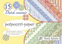 Potpourri-paper 15 Dutch souvenir